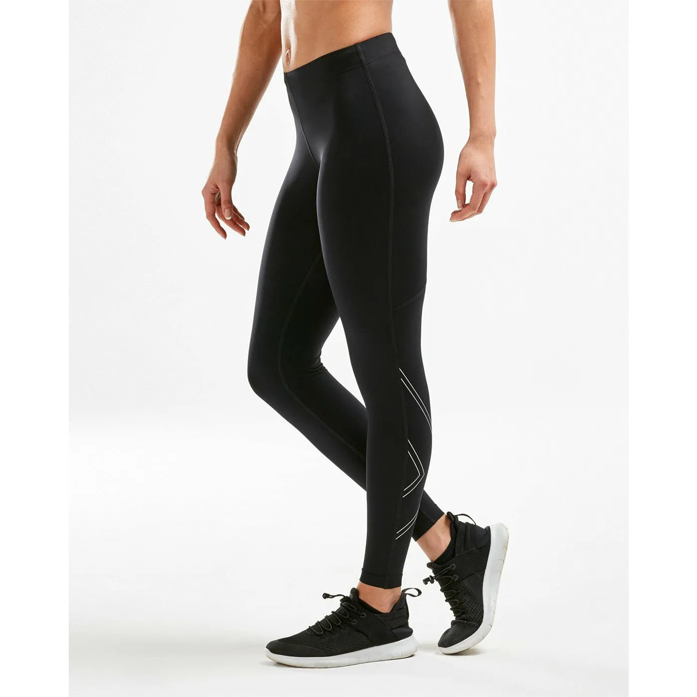 2XU Womens Aspire Comp Tight - Black/Silver