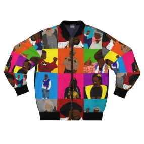 90s Style Bomber Jacket - "You So Crazy"