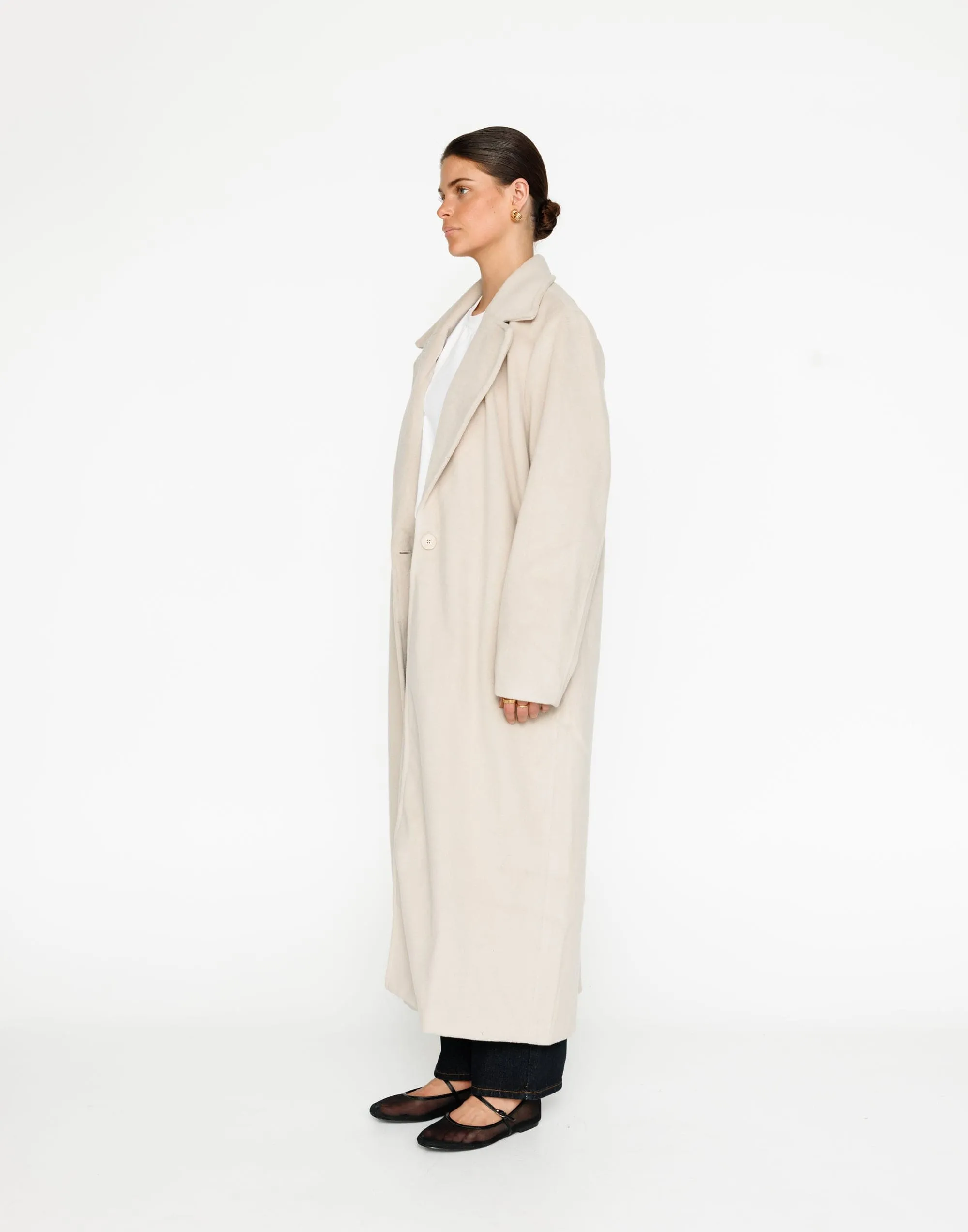 Abbey Trench Coat (Latte)