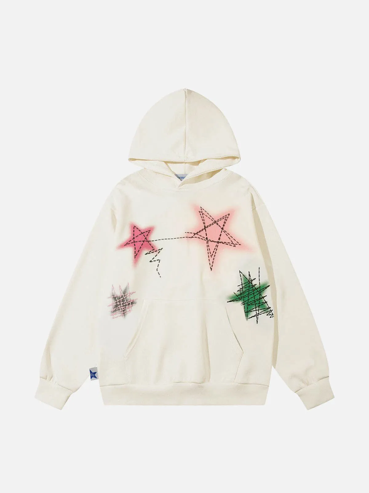 Aelfric Eden Graffiti Line Star Hoodie