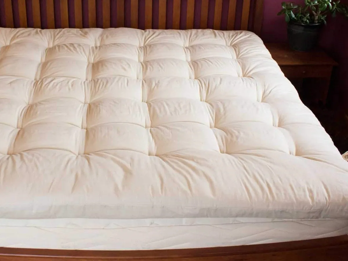 All-Natural Quilted Topper