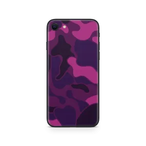 Apple iPhone Ape Camo Purple Skin