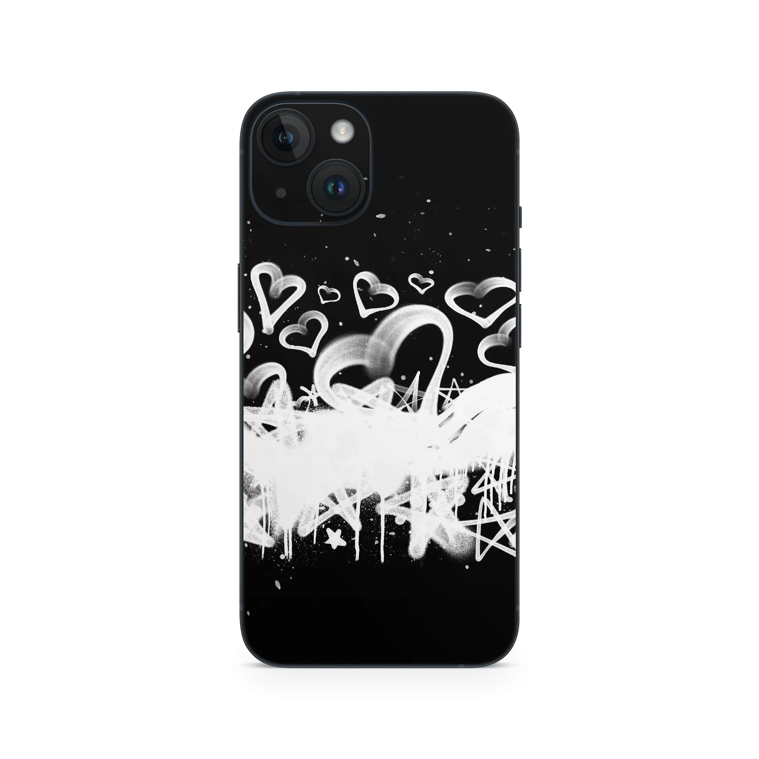 Apple iPhone Hearts and Stars Skin