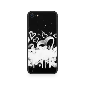 Apple iPhone Hearts and Stars Skin