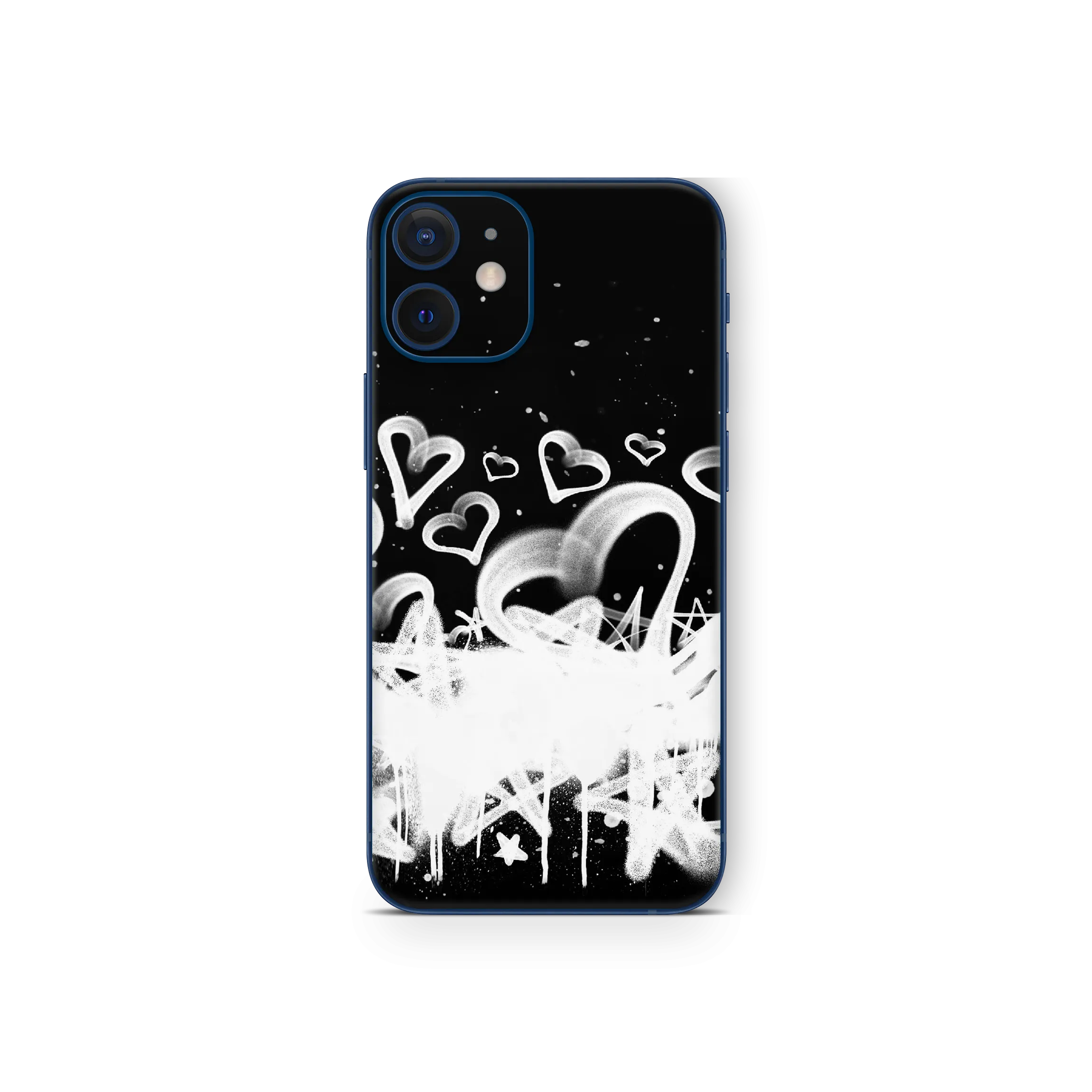 Apple iPhone Hearts and Stars Skin