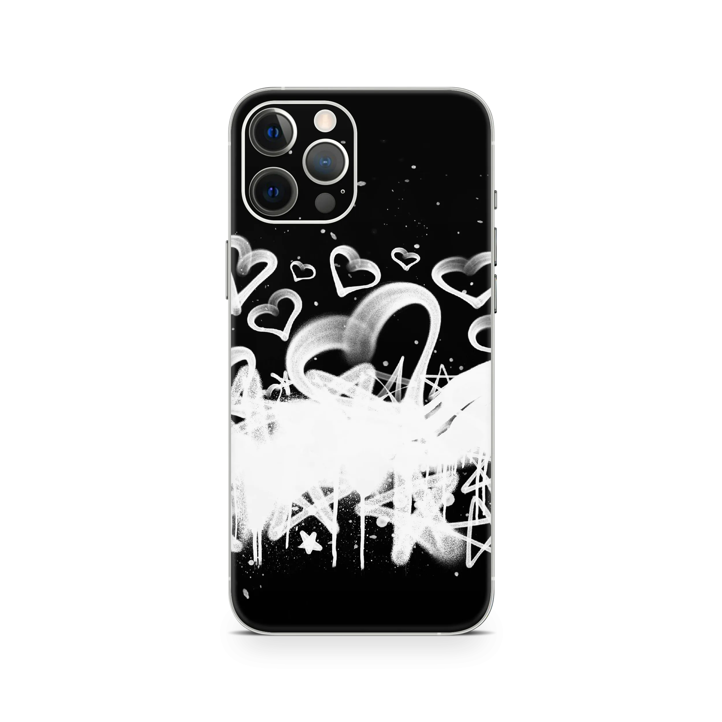 Apple iPhone Hearts and Stars Skin