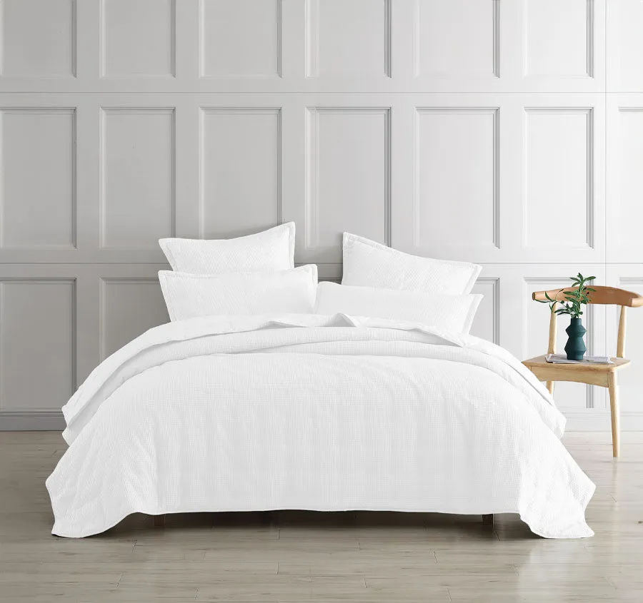 Ascot Coverlet Range White