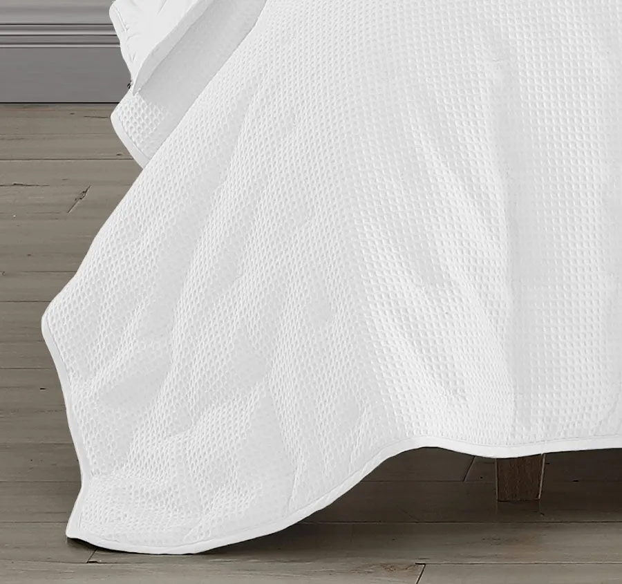 Ascot Coverlet Range White