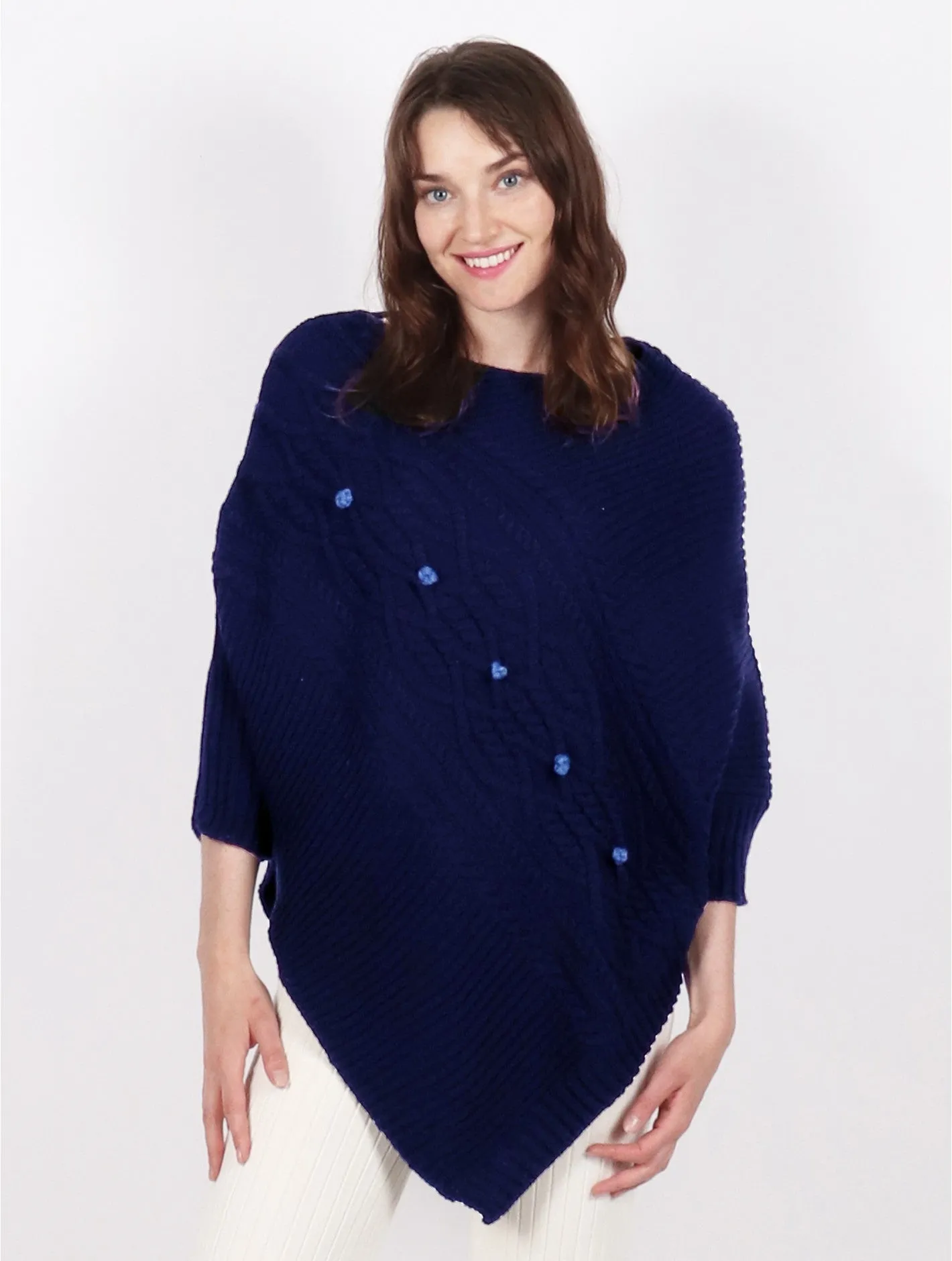 Asymetrical Cape with Sleeves