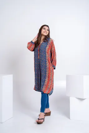 Blue Grace Long Tunic