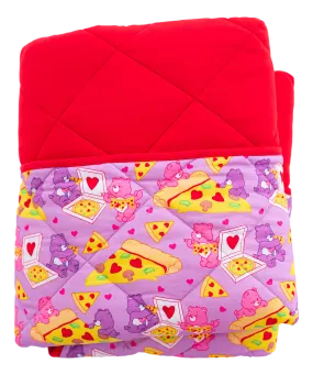 Care Bears™ Pizza Valentine Toddler Birdie Quilt