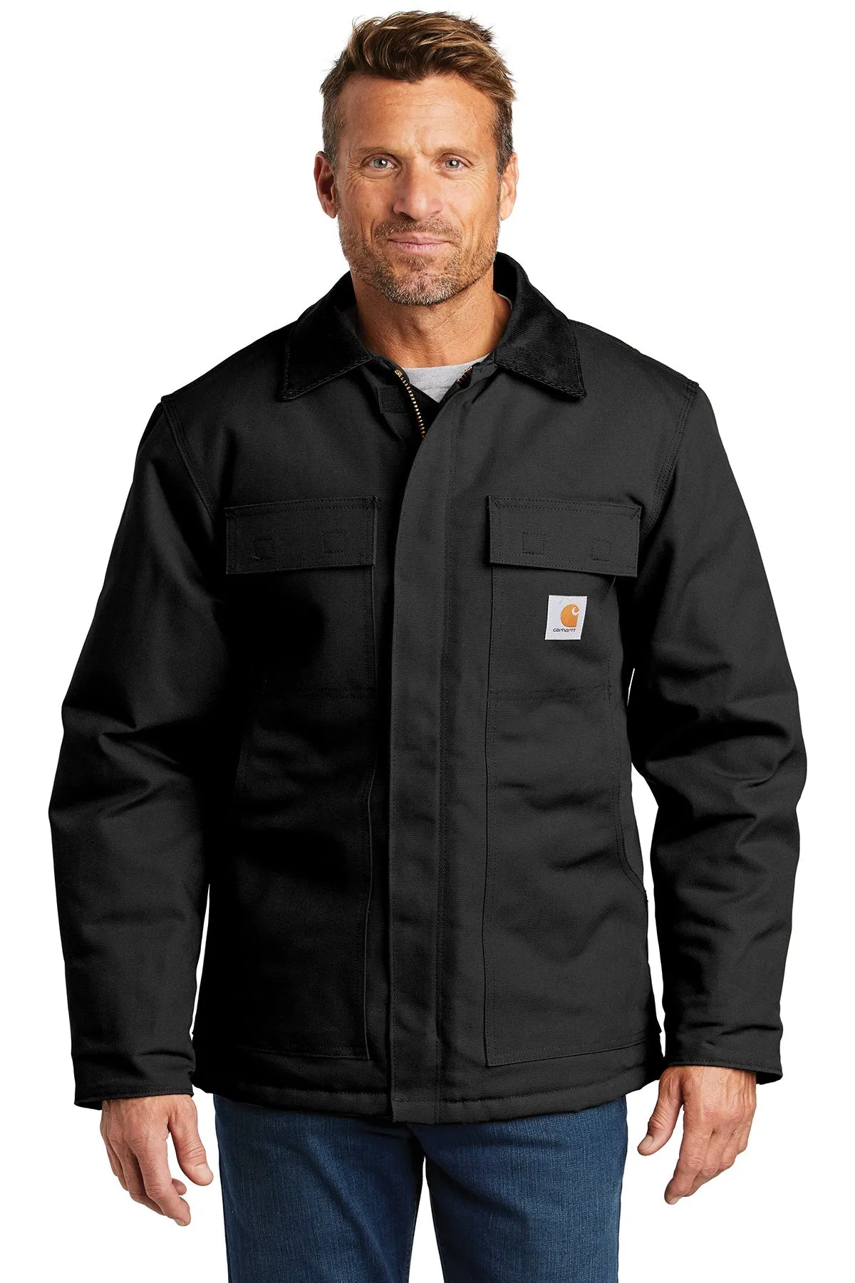 Carhartt Duck Traditional Customized Coats, Black