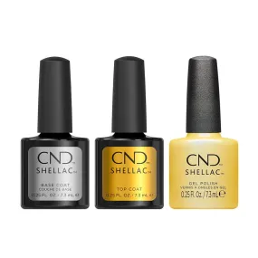 CND - Shellac Combo - Base, Top & Char-Truth