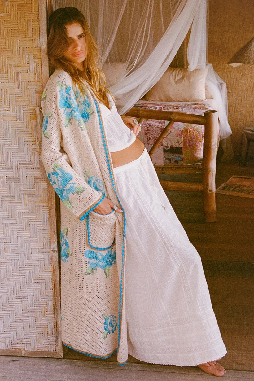 Coastal Granny Maxi Cardigan