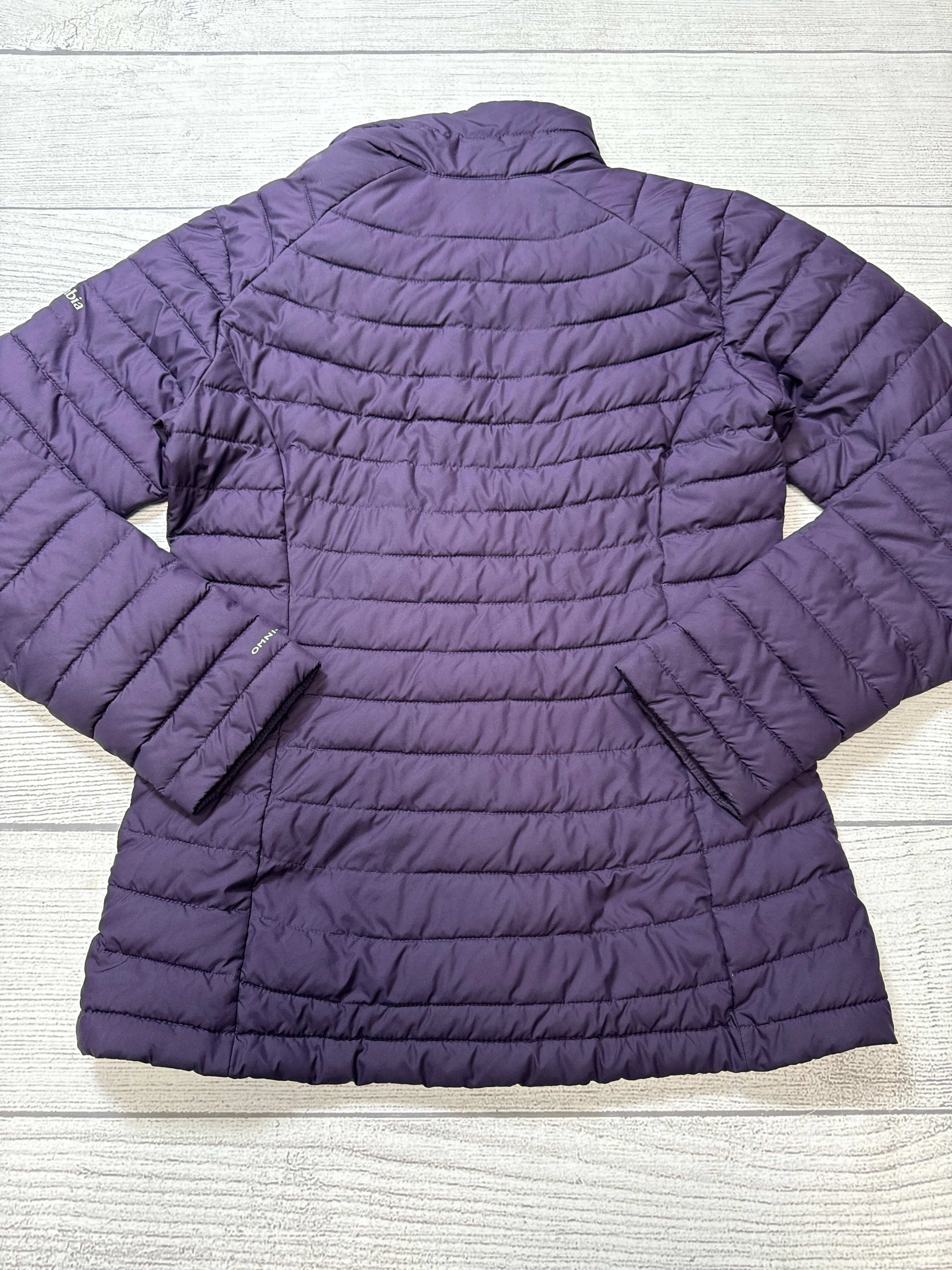 Coat Puffer & Quilted By Columbia In Purple, Size: S