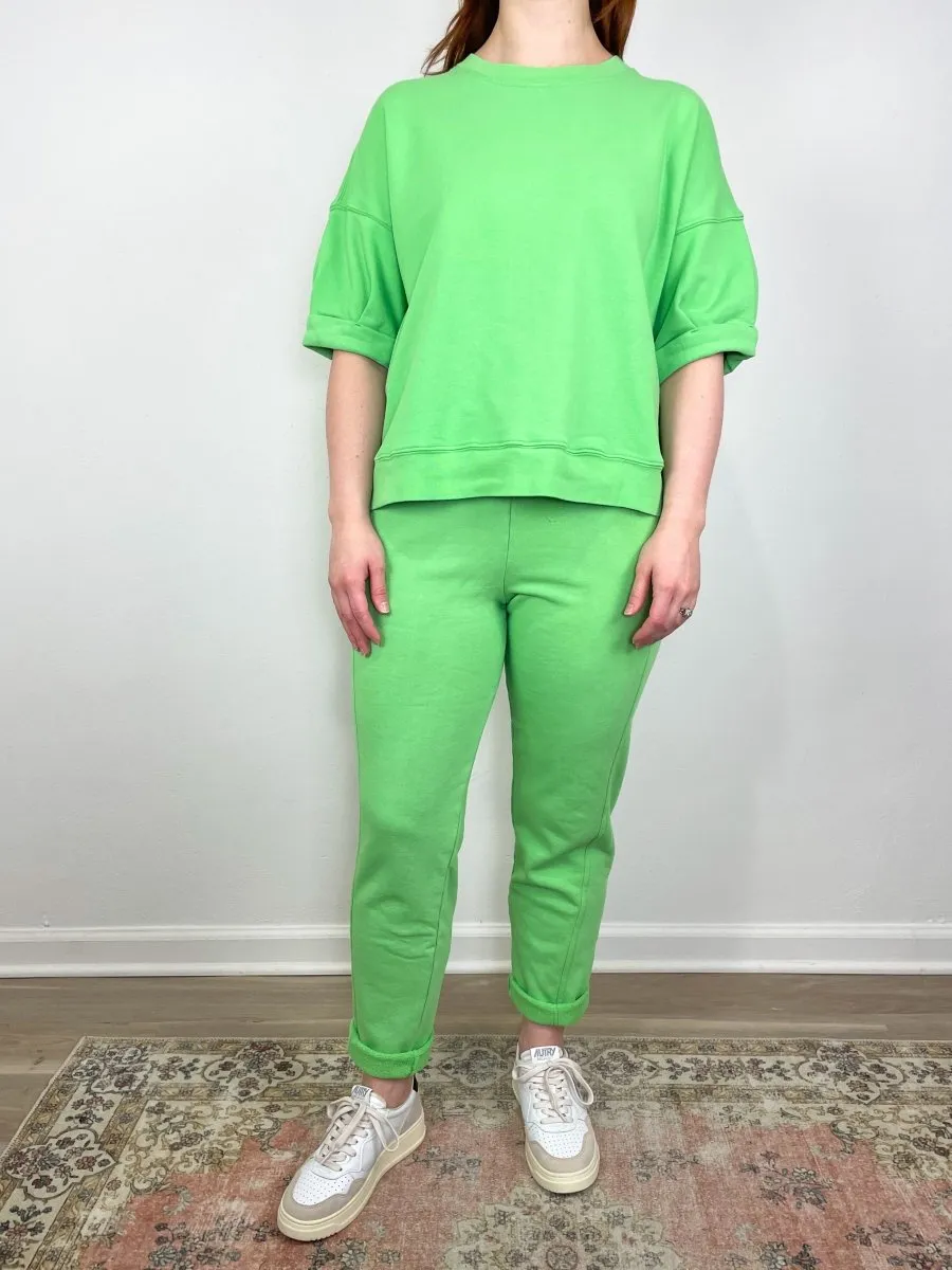 Crosby Sweatpant in Lush Green