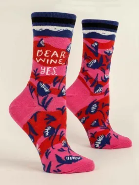 Dear Wine, Yes Crew Socks