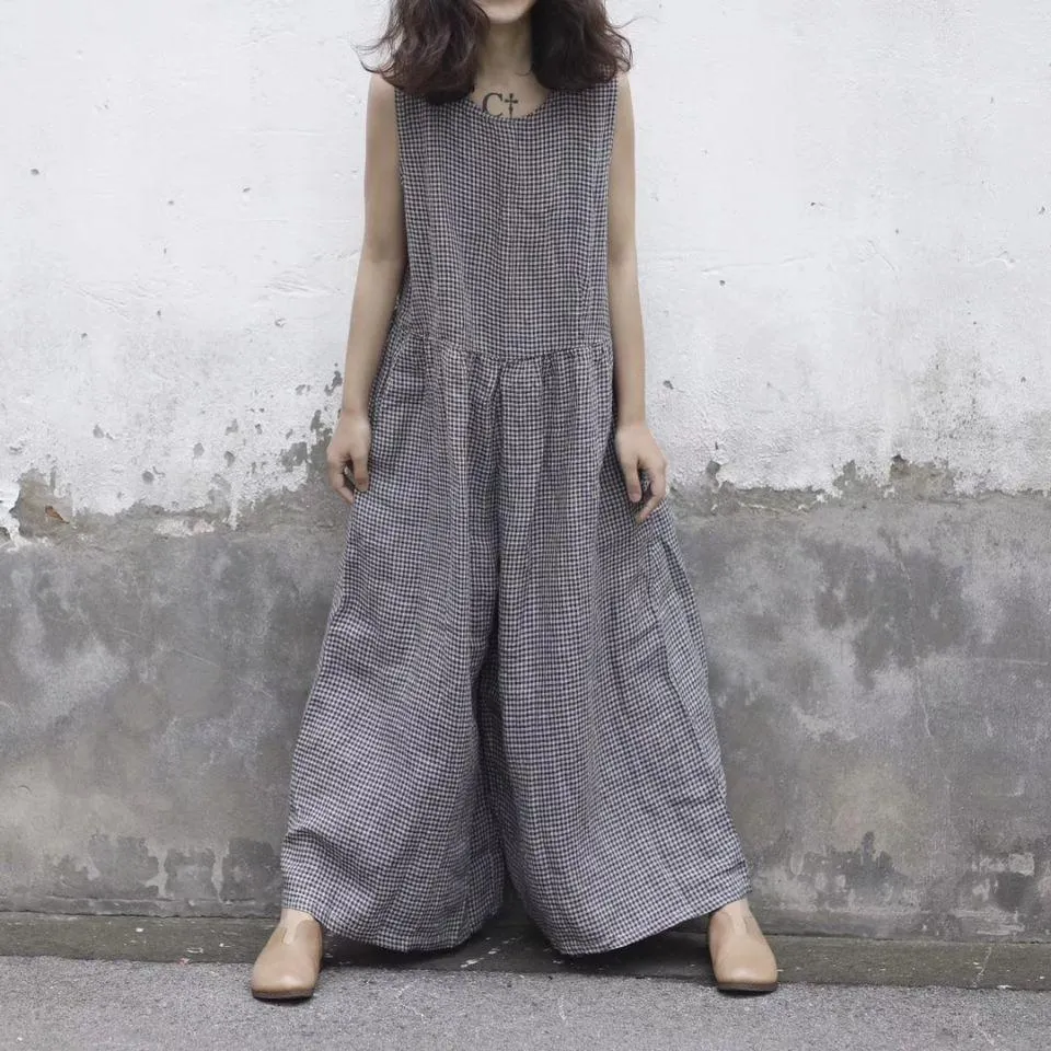 Elegant Vision Loose Overall | Lotus