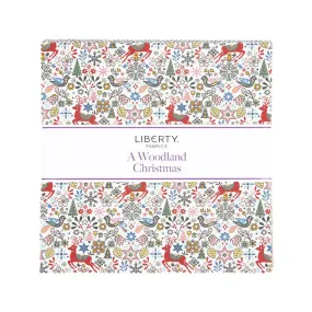 Fabric, A Woodland Christmas by Liberty - 10" Stacker