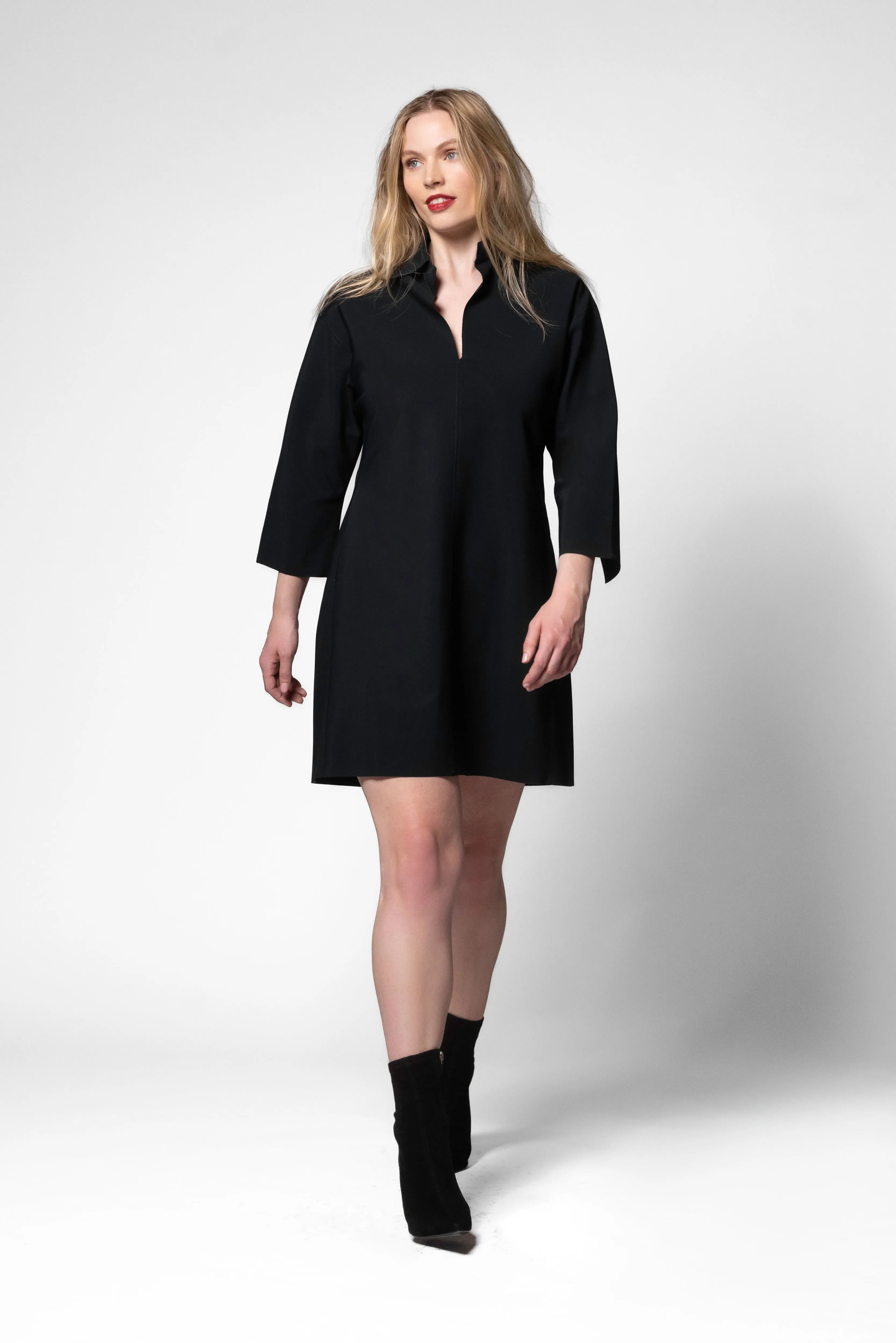 Florence Mini Tunic - Black