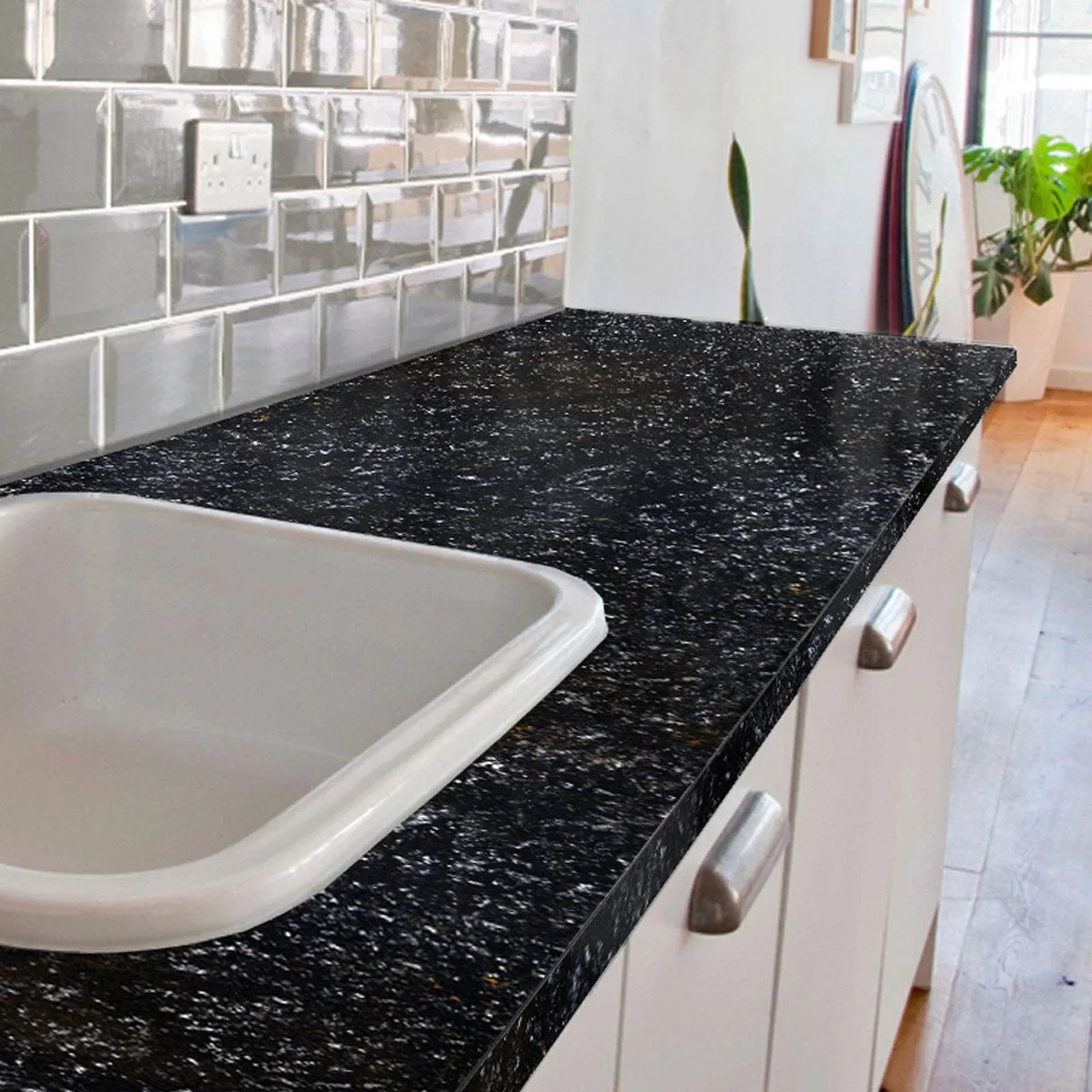 Giani Bombay Black Countertop Paint Kit