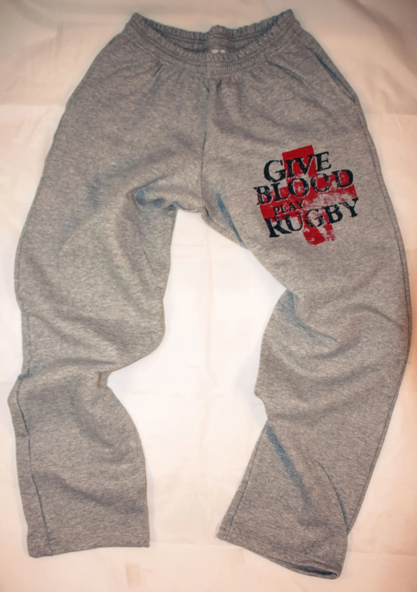 *Give Blood Play Rugby Sweatpants / GREY