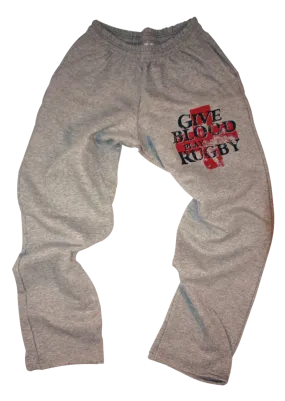 *Give Blood Play Rugby Sweatpants / GREY