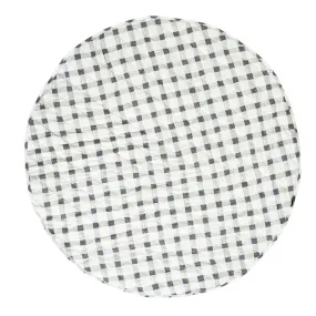 Grey Gingham Reversible Playmat