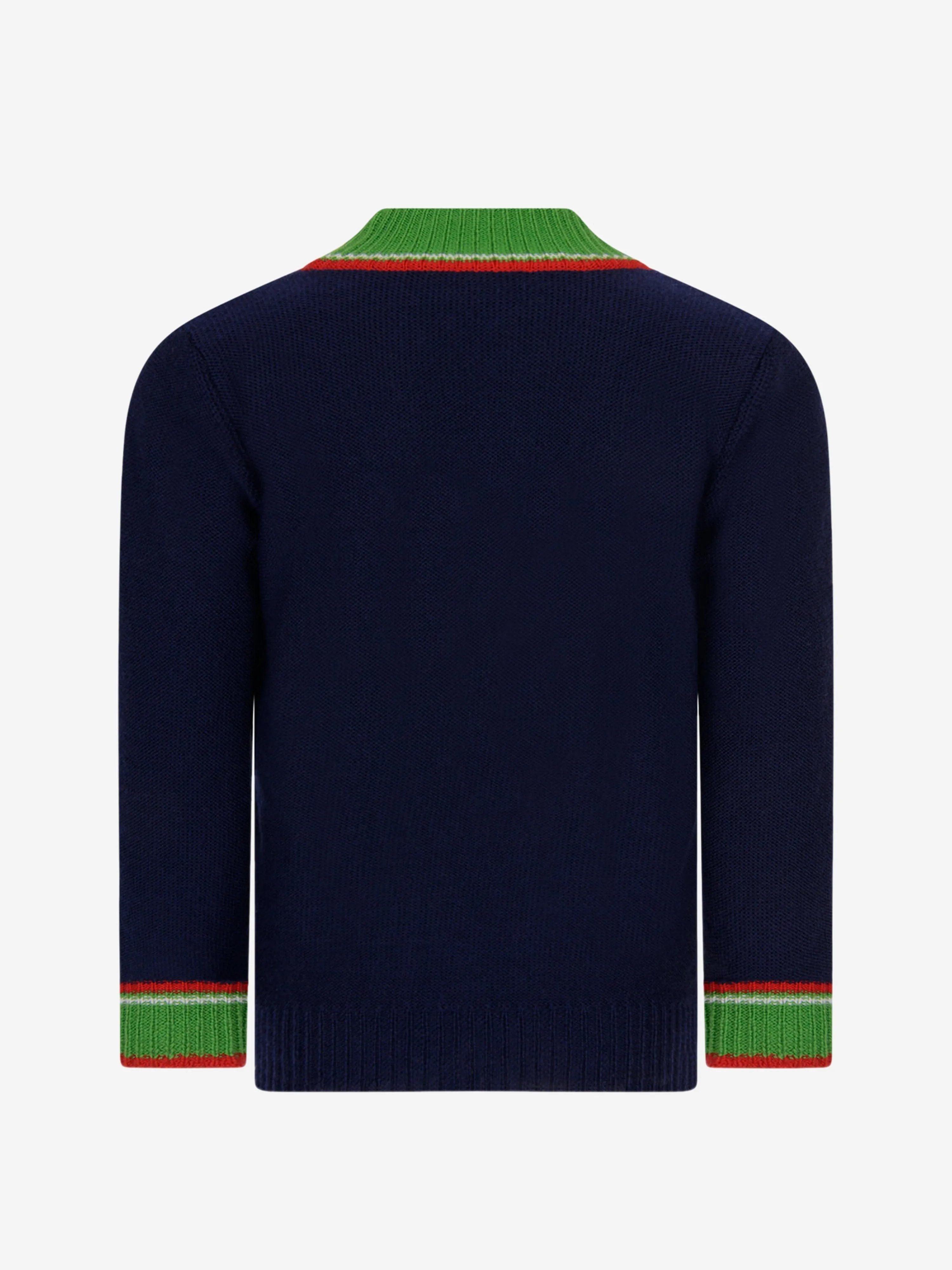 Gucci Baby Boys Woollen Knitted Cardigan