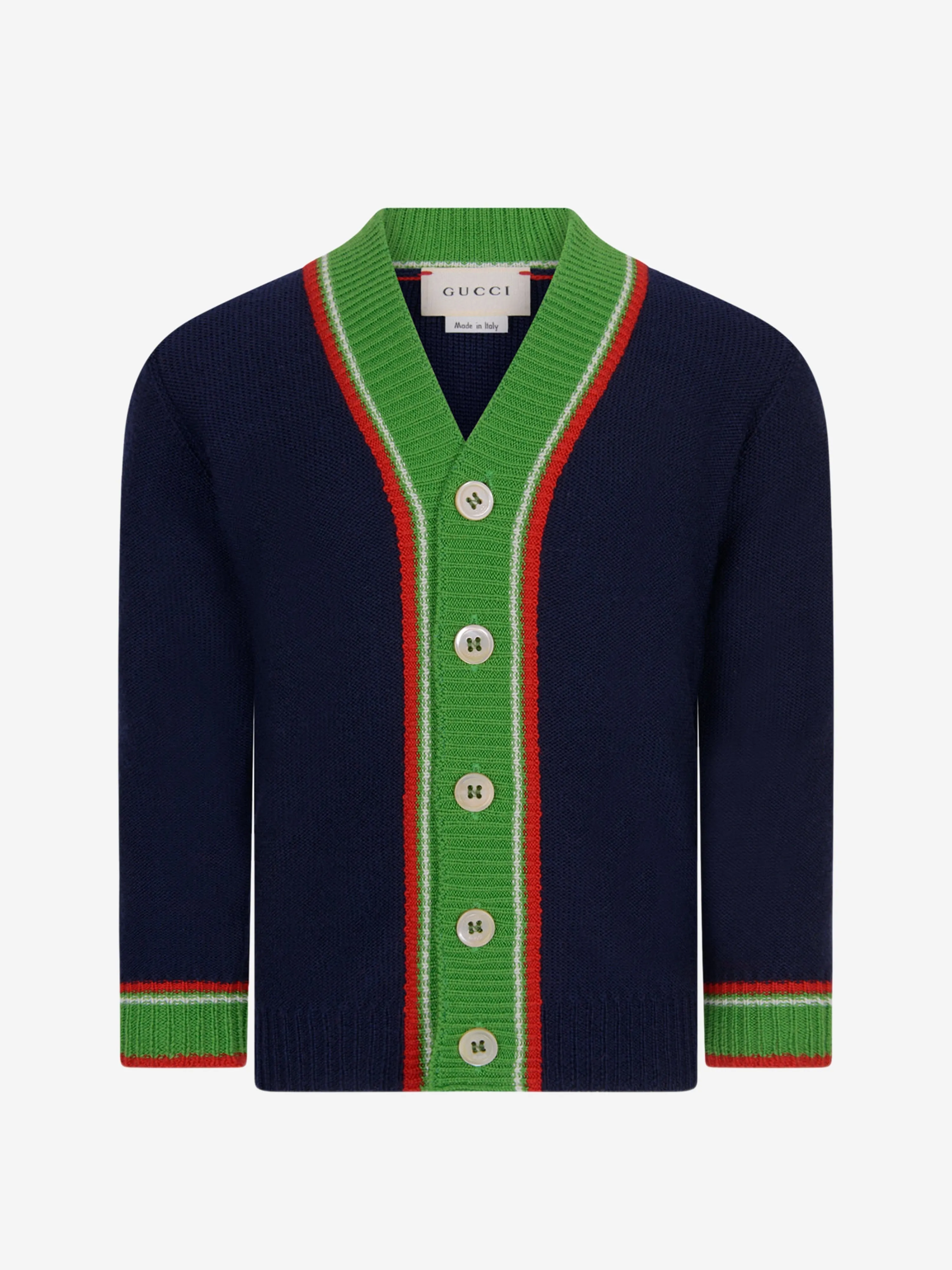 Gucci Baby Boys Woollen Knitted Cardigan