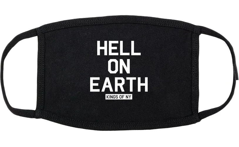 Hell On Earth Mobb Cotton Face Mask Black