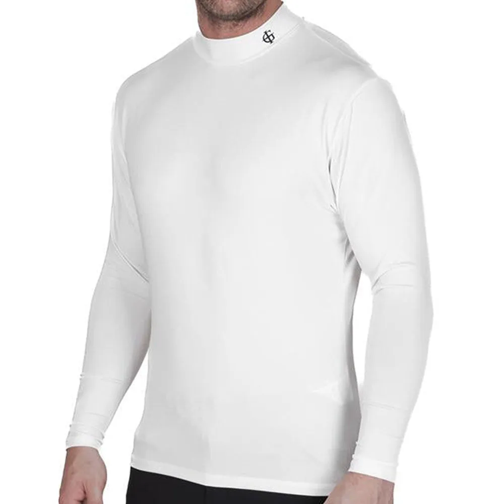 Island Green Long Sleeved Thermal Base Layer - White