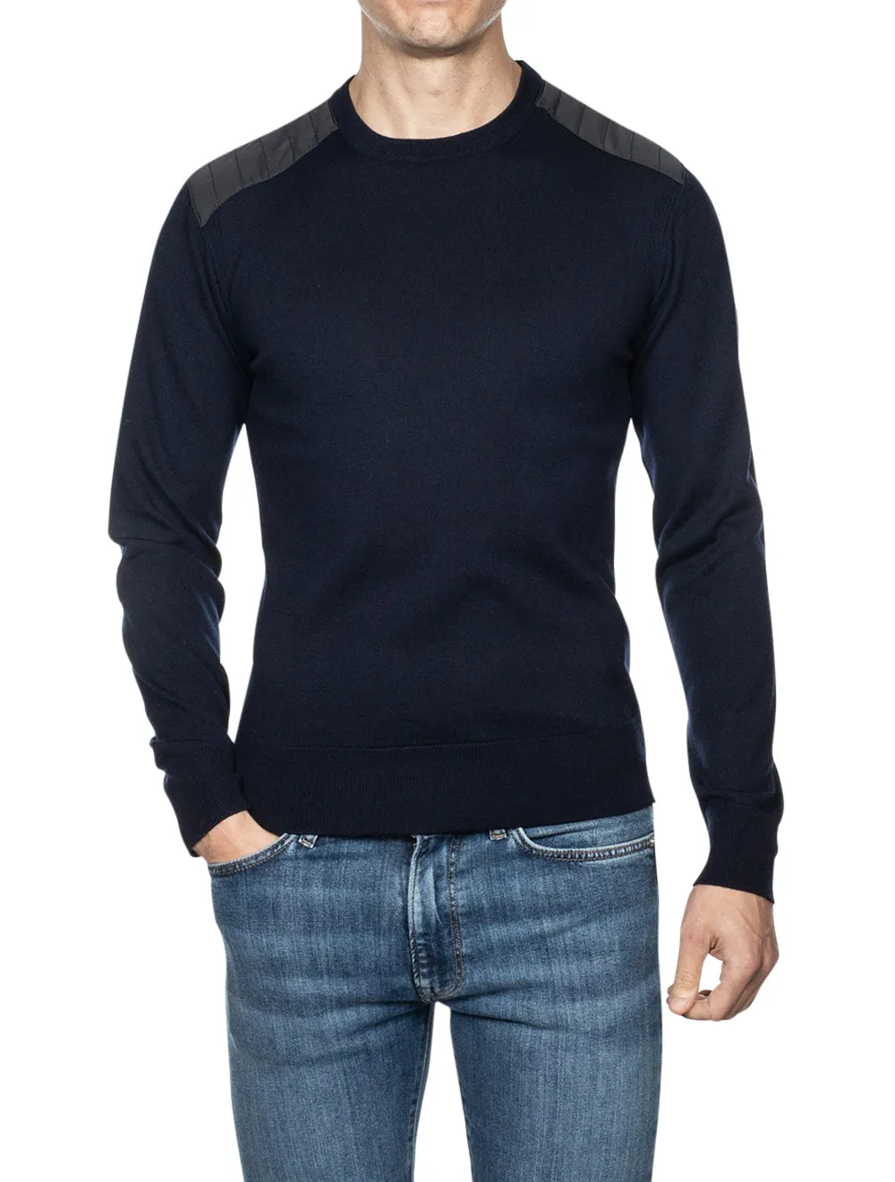 Kerrigan Crew Neck Jumper Navy