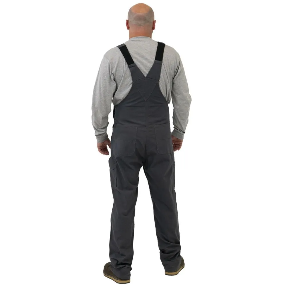 'Key' Men's Flex Duck Bib Overall - Slate