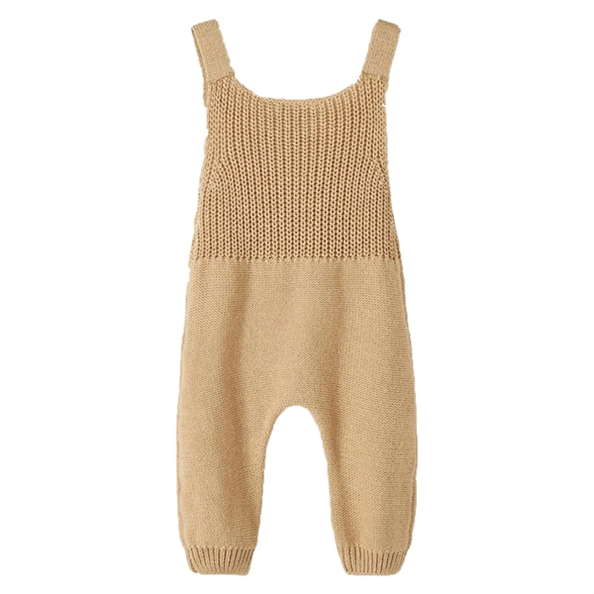 Lil' Atelier Curds & Whey Laguno Loose Knit Overall