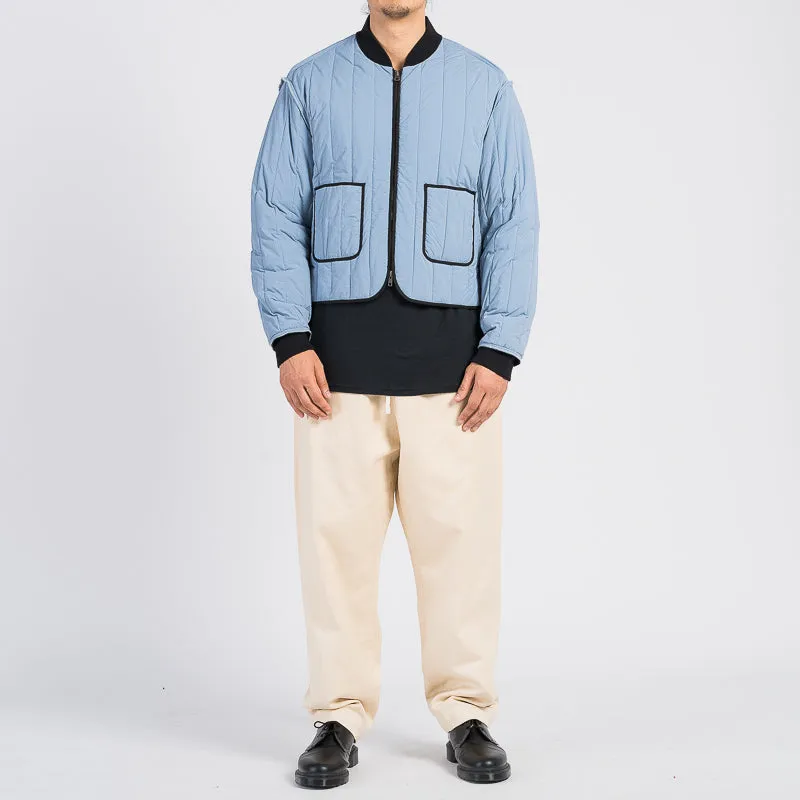 Line Bomber Jacket - Slate Blue (Recycled Nylon)