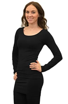 Long Sleeve Tunic - Black