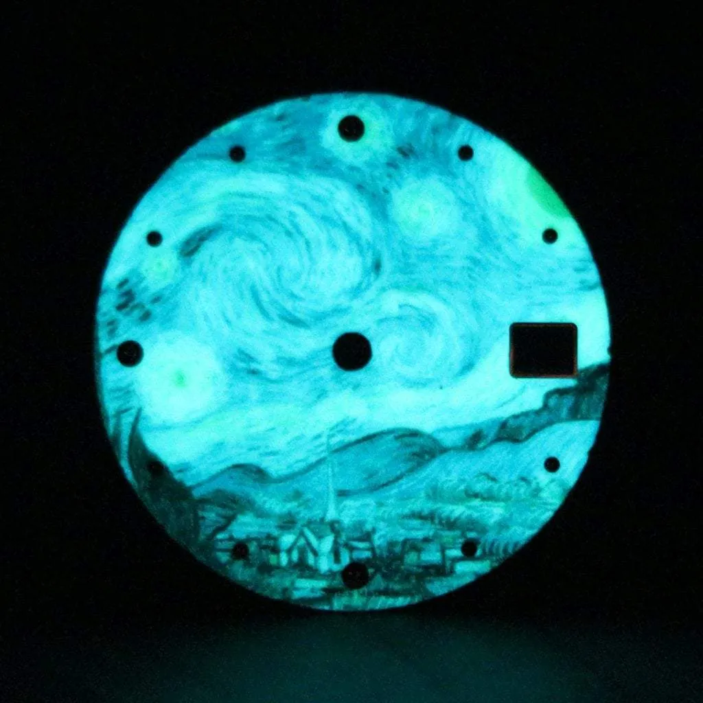 Luminous The Starry Night Dial (Date)