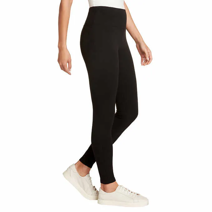 Max & Mia Ladies’ High Waist French Terry Legging