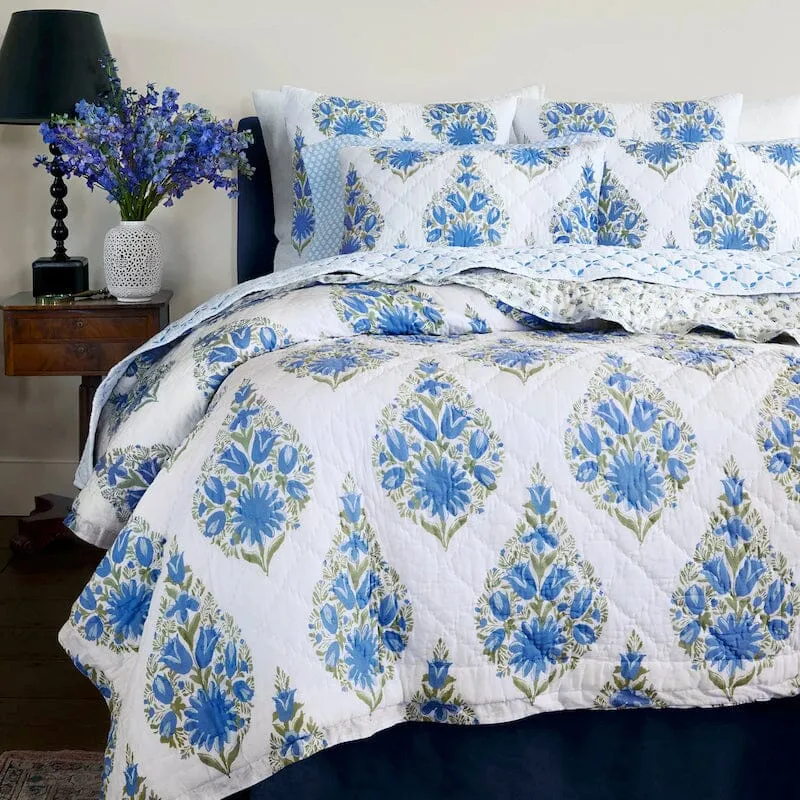 Mayra Azure Quilts by John Robshaw