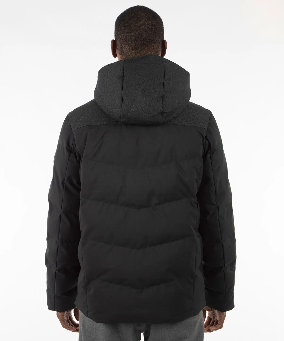 Men's Asher Waterproof Quilted Stretch Short Coat