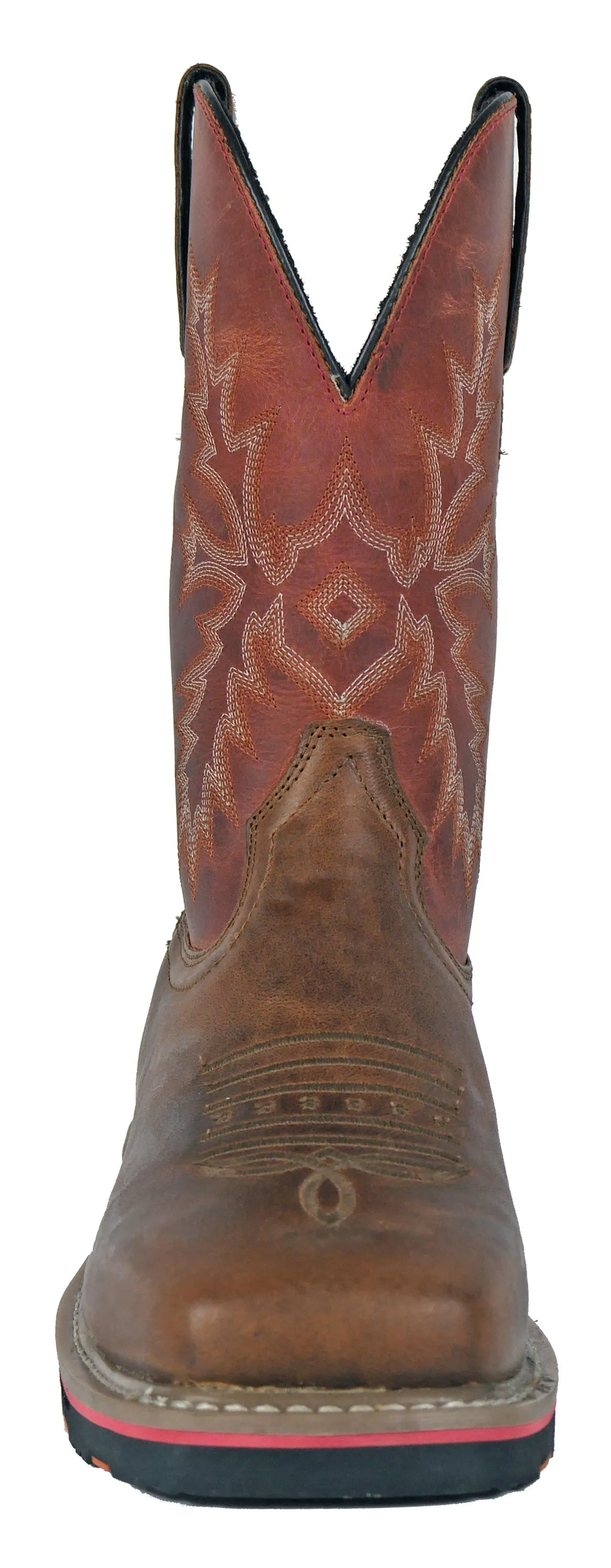 Men's Hoss Landon Cognac, EH, Pull On Western Soft Toe Boot