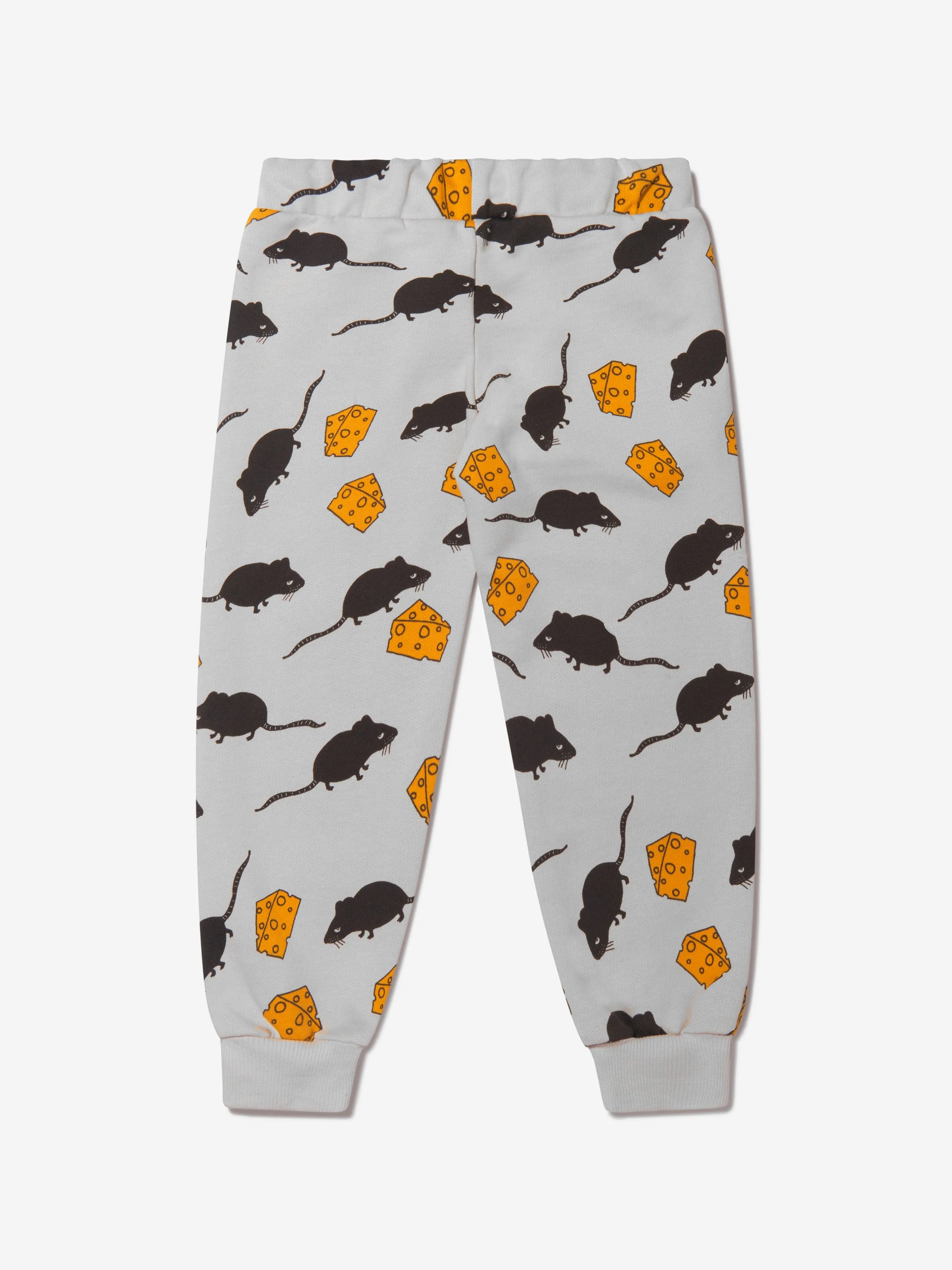 Mini Rodini Kids Organic Cotton Mouse Sweatpants