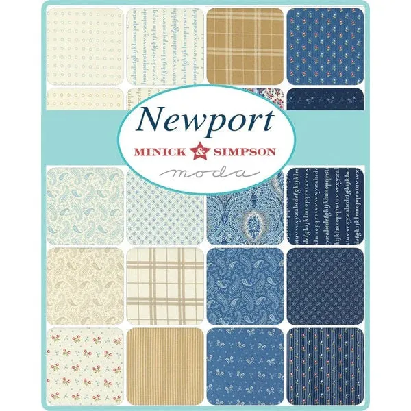 Newport Layer Cake by Minick & Simpson for Moda