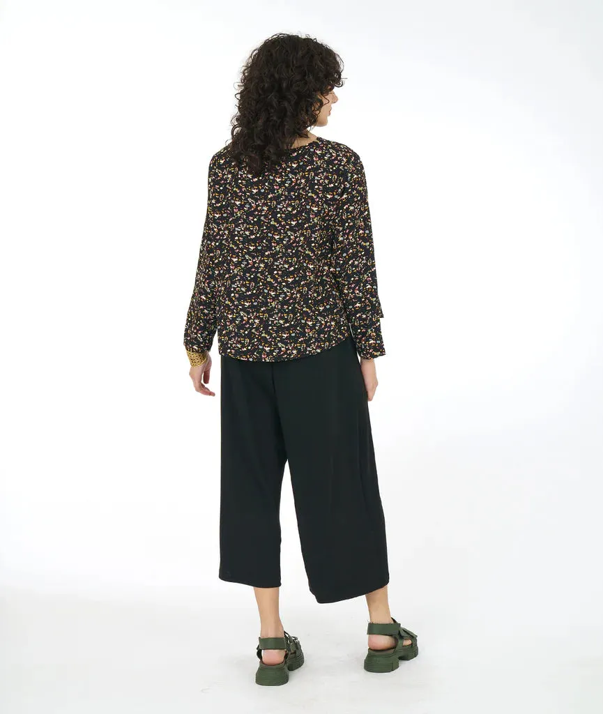 Niche - Black Terrazzo - L/S Bermuda Top