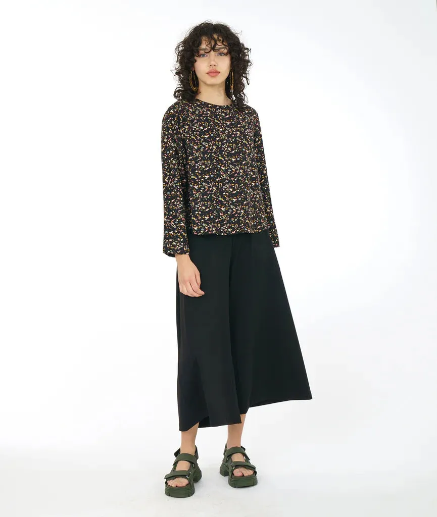 Niche - Black Terrazzo - L/S Bermuda Top