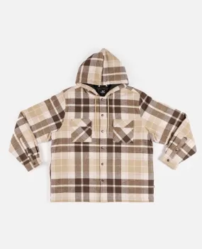 Patta Plaid Overshirt (Birch Check)