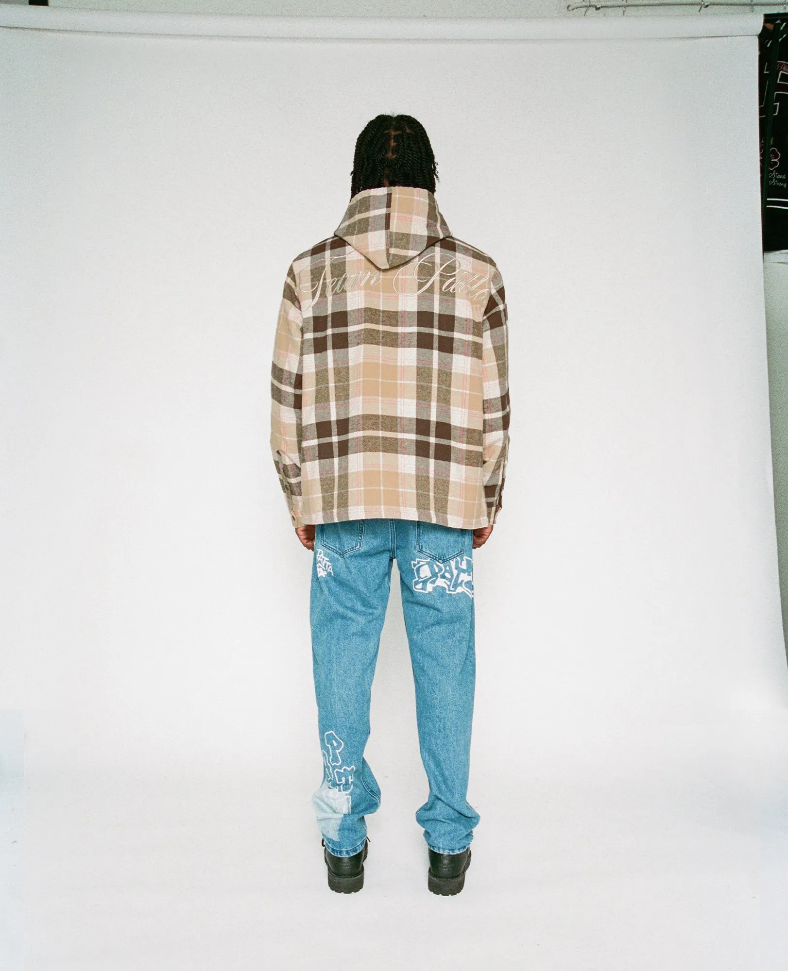 Patta Plaid Overshirt (Birch Check)