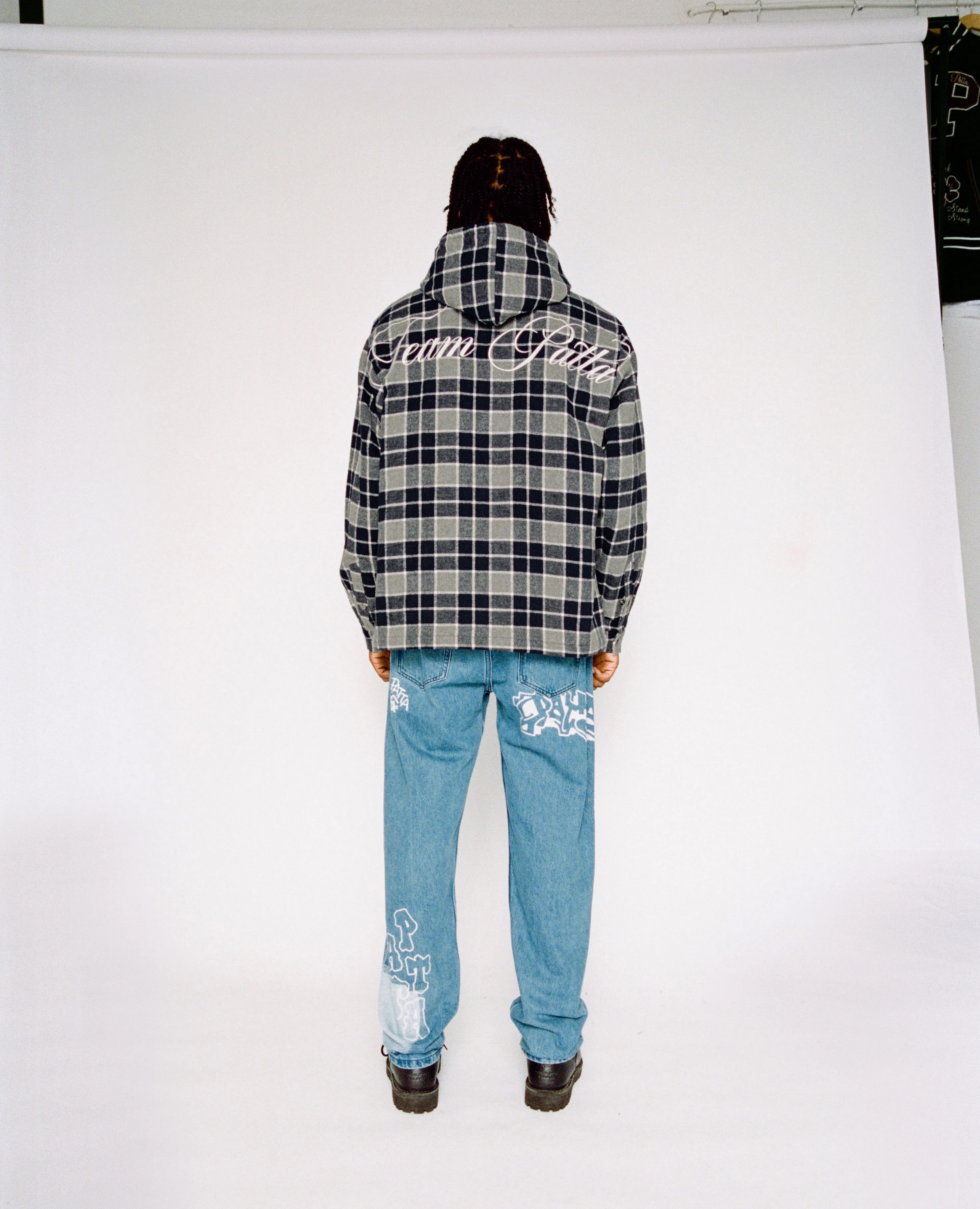 Patta Plaid Overshirt (Mourning Dove Check)