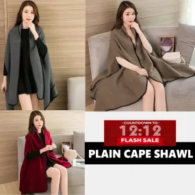 PLAIN CAPE SHAWL